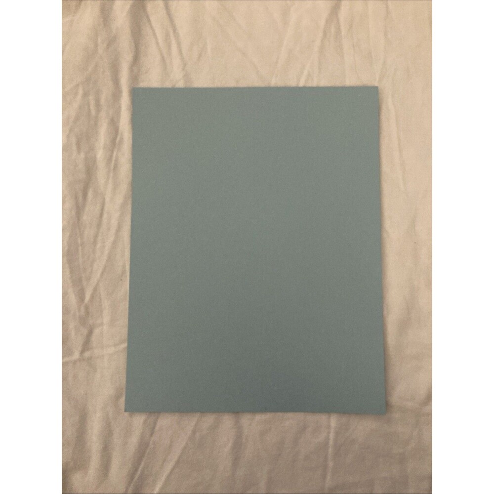 Staples 11” x 8.5” Card Stock  | Blue | 1 Sheet Only